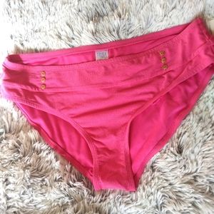 Women's Time AND Tru Pink  Bikini Bottoms Size 2X ( NEW )